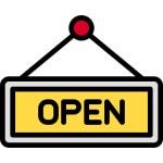 Open - Free signaling icons Open free icons designed by xnimrodx