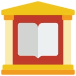 Library - Free architecture and city icons Library free icons designed by Smashicons