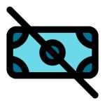 현금 없음 - 무료 상호 작용개 아이콘 아티스트가 디자인한 현금 없음 종의 무료 아이콘