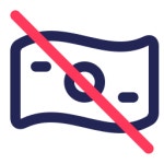 현금 없음 - 무료 상호 작용개 아이콘 아티스트가 디자인한 현금 없음 종의 무료 아이콘