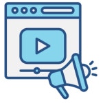 비디오 마케팅 - 무료 마케팅개 아이콘 아티스트가 디자인한 비디오 마케팅 종의 무료 아이콘