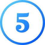 숫자 5 - 무료 교육개 아이콘 아티스트가 디자인한 숫자 5 종의 무료 아이콘