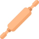 Rolling pin - Free food and restaurant icons Rolling Pin free icons designed by Freepik