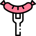 Sausages - Free food and restaurant icons Sausages free icons designed by Freepik