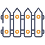 울타리 - 무료 신호개 아이콘 아티스트가 디자인한 울타리 종의 무료 아이콘