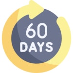 60 days - Free time and date icons 60 Days free icons designed by Freepik