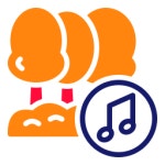 숲 - 무료 음악개 아이콘 아티스트가 디자인한 숲 종의 무료 아이콘
