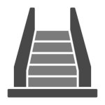 에스컬레이터 - 무료 여러 가지 잡다한개 아이콘 아티스트가 디자인한 에스컬레이터 종의 무료 아이콘