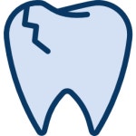 Broken tooth - Free medical icons Broken Tooth free icons designed by Kiranshastry