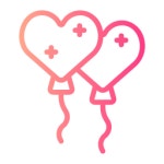 풍선 - 무료 사랑과 로맨스개 아이콘 아티스트가 디자인한 풍선 종의 무료 아이콘