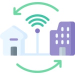 Hybrid work - Free business and finance icons Hybrid Work free icons designed by Freepik