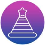 파티 용 모자 - 무료 생일과 파티개 아이콘 아티스트가 디자인한 파티 용 모자 종의 무료 아이콘