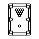 당구 - 무료 취미와 자유 시간개 아이콘 아티스트가 디자인한 당구 종의 무료 아이콘