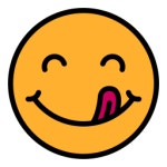 아주 맛있는 - 무료 스마일개 아이콘 아티스트가 디자인한 아주 맛있는 종의 무료 아이콘