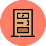 문 - 무료 가구 및 가정개 아이콘 아티스트가 디자인한 문 종의 무료 아이콘