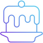 케이크 - 무료 음식개 아이콘 아티스트가 디자인한 케이크 종의 무료 아이콘