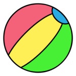 비치볼 - 무료 개 아이콘 아티스트가 디자인한 비치볼 종의 무료 아이콘