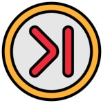 다음 - 무료 상호 작용개 아이콘 아티스트가 디자인한 다음 종의 무료 아이콘