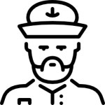 Captain - Free people icons Captain free icons designed by Zlatko Najdenovski