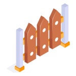 울타리 - 무료 화살개 아이콘 아티스트가 디자인한 울타리 종의 무료 아이콘