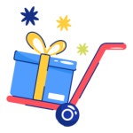 Delivery gift - Free icons Delivery Gift free icons designed by Candy Design