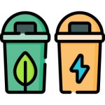 쓰레기통 - 무료 생태와 환경개 아이콘 아티스트가 디자인한 쓰레기통 종의 무료 아이콘