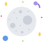Moon - Free nature icons Moon free icons designed by Nikita Golubev