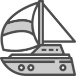Sailboat - Free transport icons Sailboat free icons designed by winnievinzence