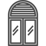 Double door - Free furniture and household icons Double Door free icons designed by winnievinzence