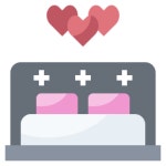 Bed - Free furniture and household icons Bed free icons designed by surang