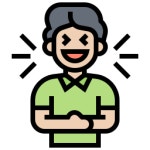 웃음 - 무료 스마일개 아이콘 아티스트가 디자인한 웃음 종의 무료 아이콘