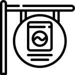 세탁소 - 무료 신호개 아이콘 아티스트가 디자인한 세탁소 종의 무료 아이콘