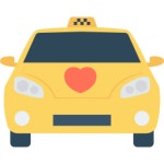 택시 - 무료 교통개 아이콘 아티스트가 디자인한 택시 종의 무료 아이콘