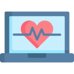 Heart rate - Free electronics icons Heart Rate free icons designed by Freepik