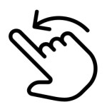 Swipe - Free gestures icons Swipe free icons designed by Ilham Fitrotul Hayat