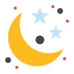 Moon - Free weather icons Moon free icons designed by flatart_icons