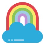 무지개 - 무료 자연개 아이콘 아티스트가 디자인한 무지개 종의 무료 아이콘