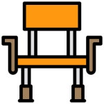 Chair - Free healthcare and medical icons Chair free icons designed by xnimrodx
