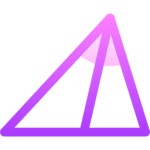 삼각형 - 무료 모양개 아이콘 아티스트가 디자인한 삼각형 종의 무료 아이콘