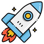 로켓 - 무료 교통개 아이콘 아티스트가 디자인한 로켓 종의 무료 아이콘