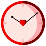 Clock - Free valentines day icons Clock free icons designed by cah nggunung