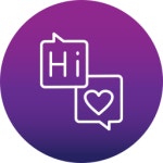 대화 - 무료 연락개 아이콘 아티스트가 디자인한 대화 종의 무료 아이콘