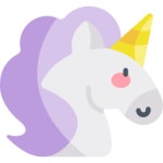 일각수 - 무료 동물개 아이콘 아티스트가 디자인한 일각수 종의 무료 아이콘