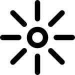 Brightness - Free weather icons Brightness free icons designed by Becris