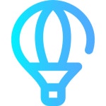 Free Icon | Air balloon
