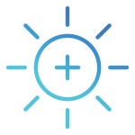 태양 아이콘 Generic gradient outline