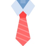 Tie Generic color fill icon
