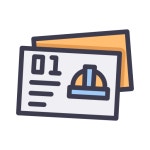 Card Generic color lineal-color icon