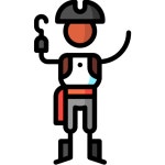 Free Icon | Pirate