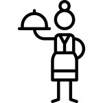 웨이트리스 | 무료 아이콘